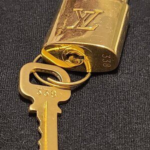 LV Lock & Key Set, #338